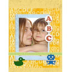 abc card - Greeting Card 4.5  x 6 