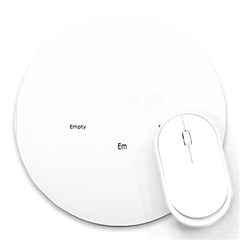Up Front Round Mouse Pad - Round Mousepad