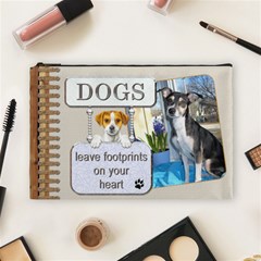 Dogs Large Cosmetic Case - Cosmetic Bag (Large)