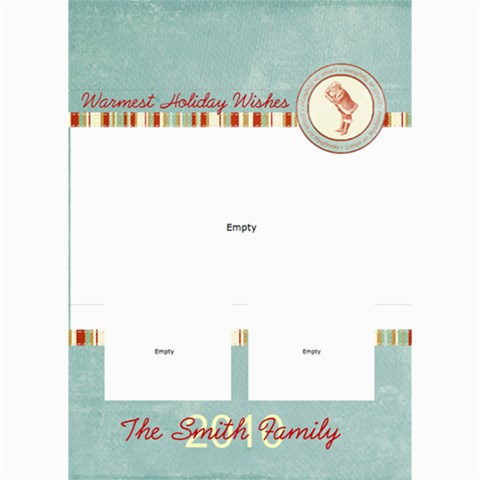 Holiday Collection 1 By April Williams 7 x5  Photo Card - 8