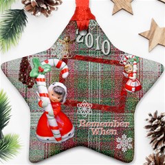 angels Remember when 2010 ornament 25 - Ornament (Star)
