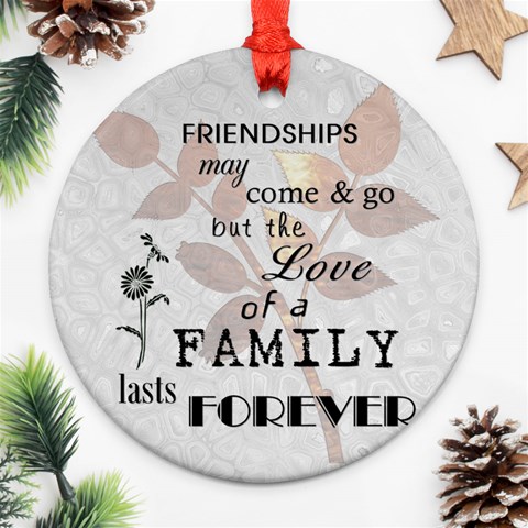 Sister Christmas Ornament By Lil Back