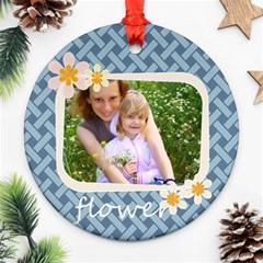 Kids flower - Ornament (Round)