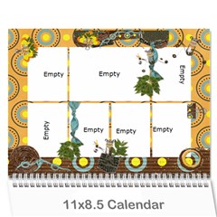 2011 - Wall Calendar 11  x 8.5  (12-Months)