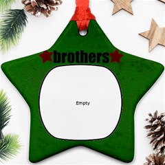 Brothers Star Ornament - Ornament (Star)