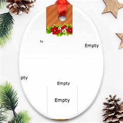 xmas kids - Ornament (Oval)