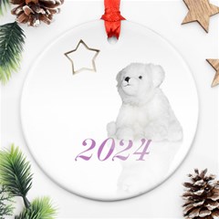 dotted 2 - Round Ornament (Two Sides) dotted 2 - Round Ornament (Two Sides)