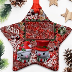 snowmen 2024 ornament 45 - Ornament (Star) snowmen 2024 ornament 45 - Ornament (Star)