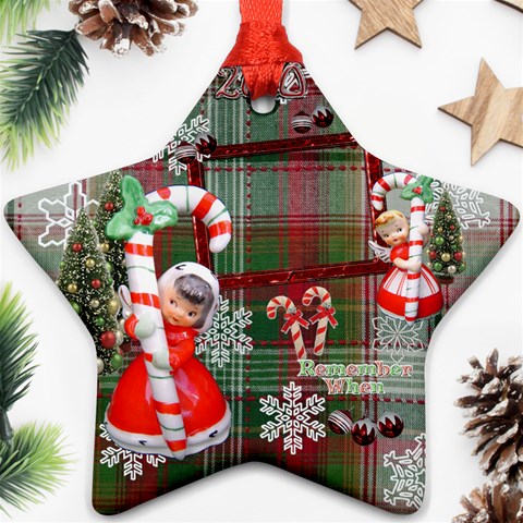 Angel Candy Cane 2010 Ornament 117 By Ellan Front