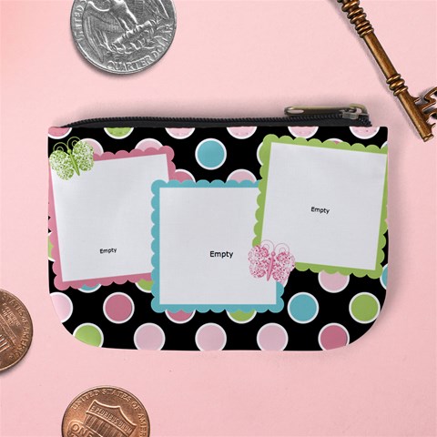 Mini Coin Purse 2 By Martha Meier Back