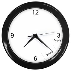 Harvest Leaves Wall Clock