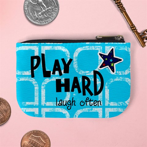Name Mini Coin Purse 2 By Martha Meier Back