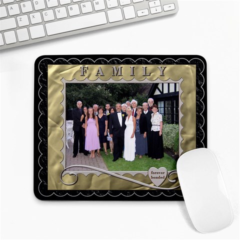 Family Large Mousepad By Lil Front