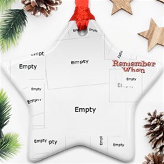 santa remember when 2024 ornament 189 - Ornament (Star) santa remember when 2024 ornament 189 - Ornament (Star)