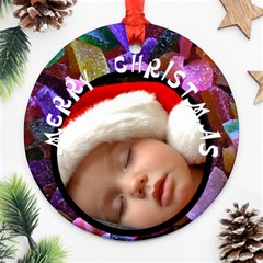 Christmas  -  Ornament - Round Ornament (Two Sides)