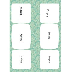 godparent bookmarks - Greeting Card 5  x 7 