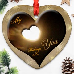 I Heart You Belongs to You Ornament - Ornament (Heart) I Heart You Belongs to You Ornament - Ornament (Heart)