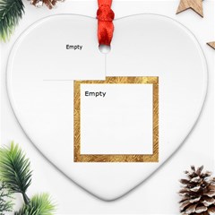 i heart you moon Ornament - Ornament (Heart) i heart you moon Ornament - Ornament (Heart)