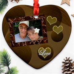 I heart you gold192 Ornament - Ornament (Heart) I heart you gold192 Ornament - Ornament (Heart)
