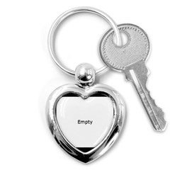 zipper  heart keychain - Key Chain (Heart)