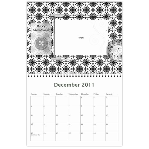 2011 Allen Calendar By Laura Dec 2011
