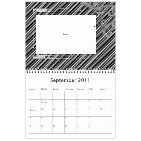 2011 Allen Calendar By Laura Sep 2011