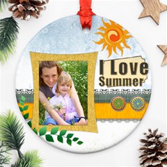 summer - Ornament (Round)