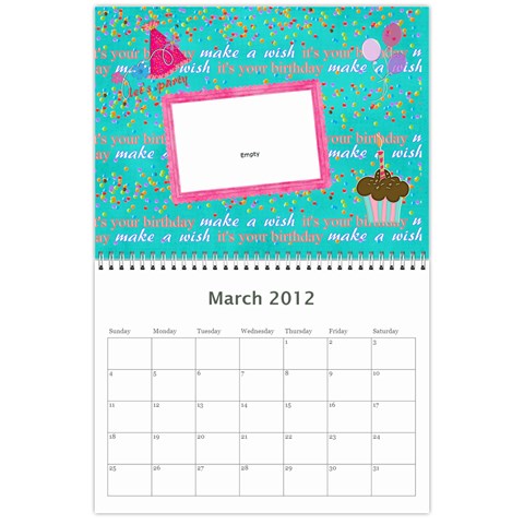 Calendar By Cathy Mar 2012