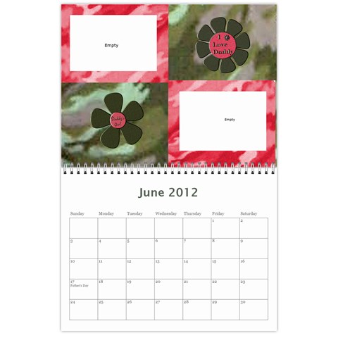 Calendar By Cathy Jun 2012