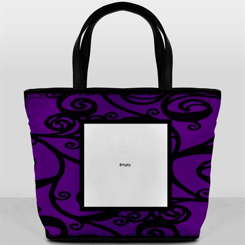 Fantasia Classic Purple Bucket Bag By Catvinnat Front