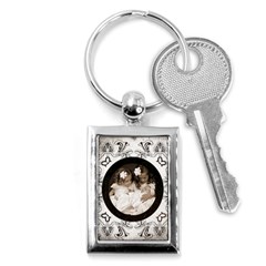 Art Nouveau Oreo Cookie Keyring
