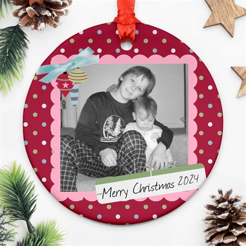 Picture Ornament 3 By Martha Meier Front