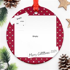 Picture ornament 3 - Ornament (Round)