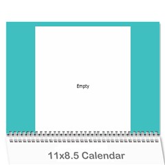 calendarioPri2011 - Wall Calendar 11  x 8.5  (12-Months)