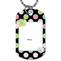Dog tag 3 - Dog Tag (One Side)