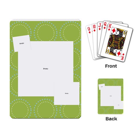 Playing Cards 6 By Martha Meier Back