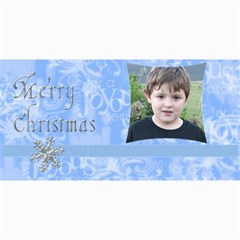 Blue Christmas Photo Card3