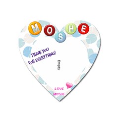 MOSHE #? - Magnet (Heart)