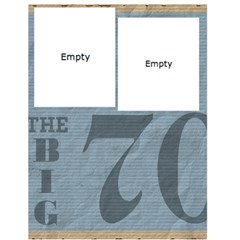 dAD S 70TH - Greeting Card 4.5  x 6 