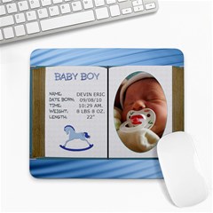 Newborn Baby Boy Mousepad - Large Mousepad Newborn Baby Boy Mousepad - Large Mousepad