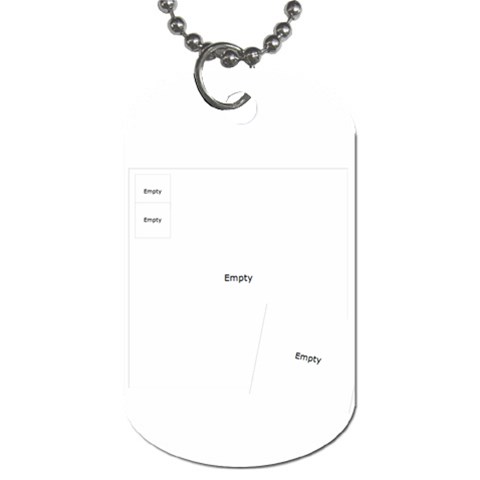 Purple Haze Dog Tag 5 By Martha Meier Front