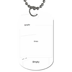 Little Monster Dog Tag 2 - Dog Tag (One Side)