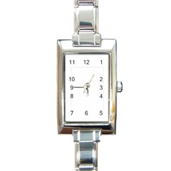 Fantasia Pinks Rectangle Charm Watch