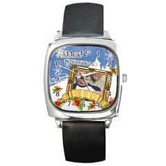 xmas - Square Metal Watch xmas - Square Metal Watch