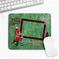 Christmas elf remember when large mousepad Christmas elf remember when large mousepad