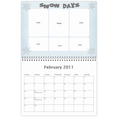 2011 Calendar By Jessica Feb 2011