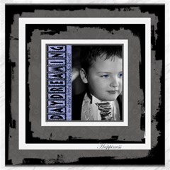 100% love monochrome happiness  canvas 20 x 20 - Canvas 20  x 20 
