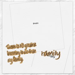 Family Canvas Template 16x15