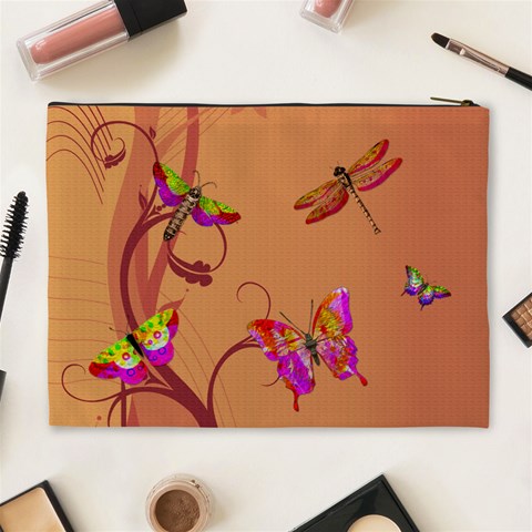 Spread Your Wings And Fly Xl Cosmetic Bag By Lil Back
