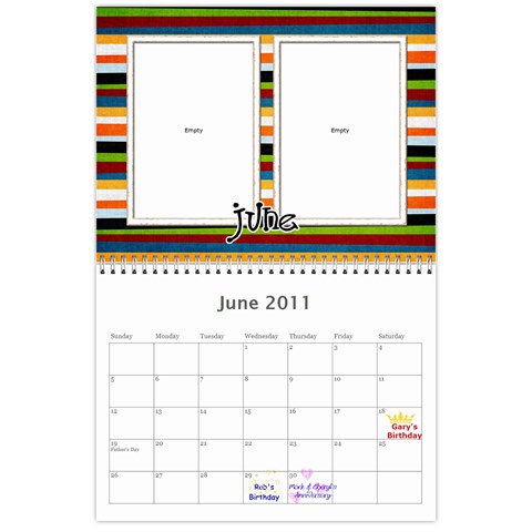 Higgins 2011 Calendar By Julie Higgins Jun 2011